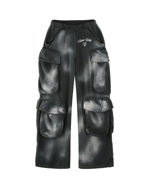 Naked Wolfe Cargo Vintage Joggingbroek Heren Zwart | ESD201PM