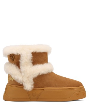 Naked Wolfe K-01 Shearling Laarzen Heren Bruin | RHQ7432CZ