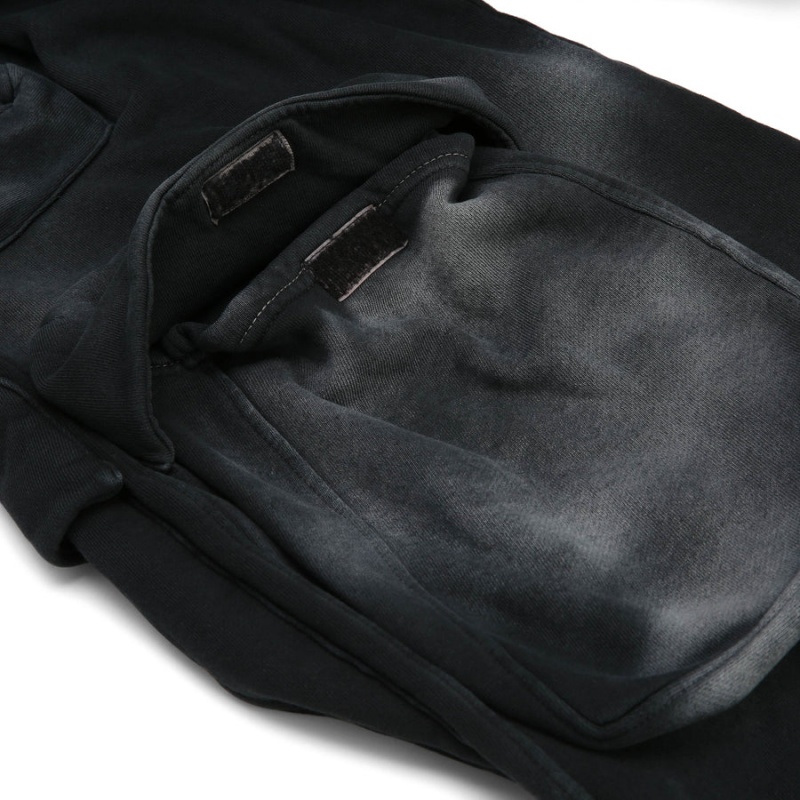 Naked Wolfe Cargo Vintage Joggingbroek Heren Zwart | ESD201PM