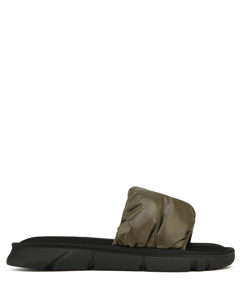 Naked Wolfe Coasting Badeslippers Heren Khaki | UTJ193MH
