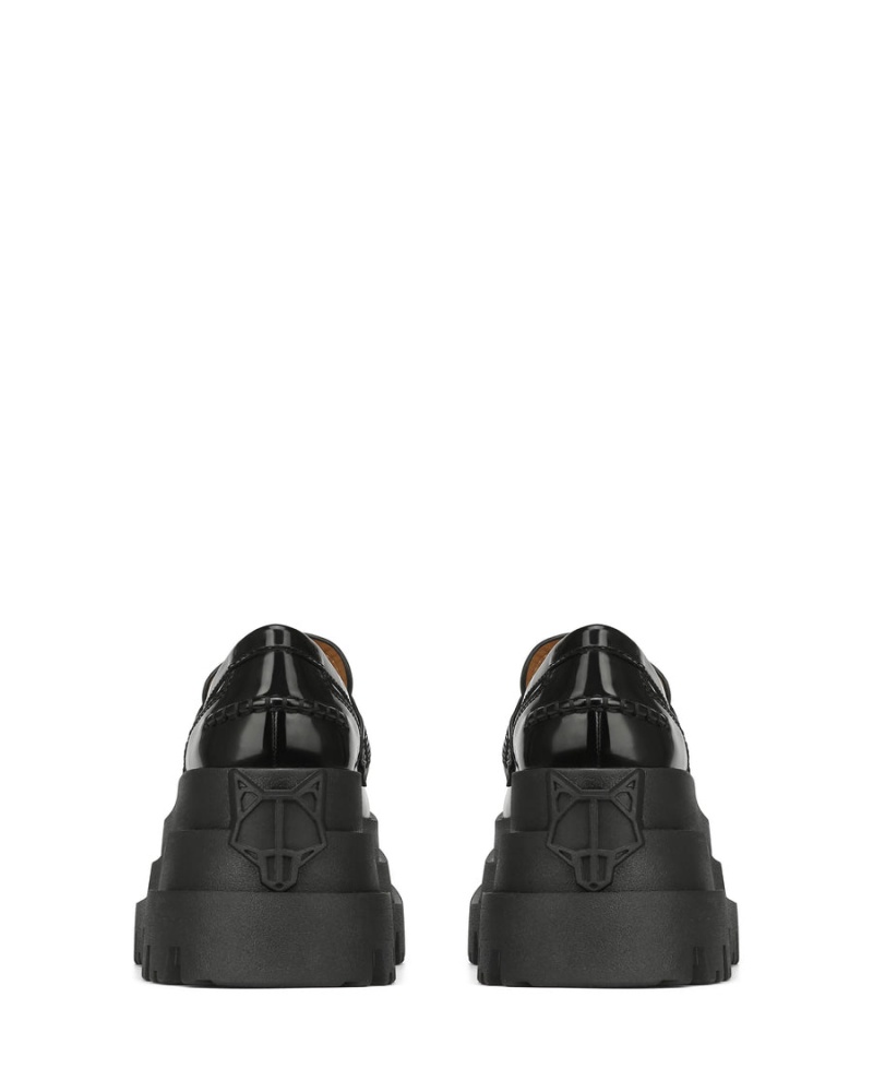 Naked Wolfe Deluxe Box Loafers Dames Zwart | NEI1828VE