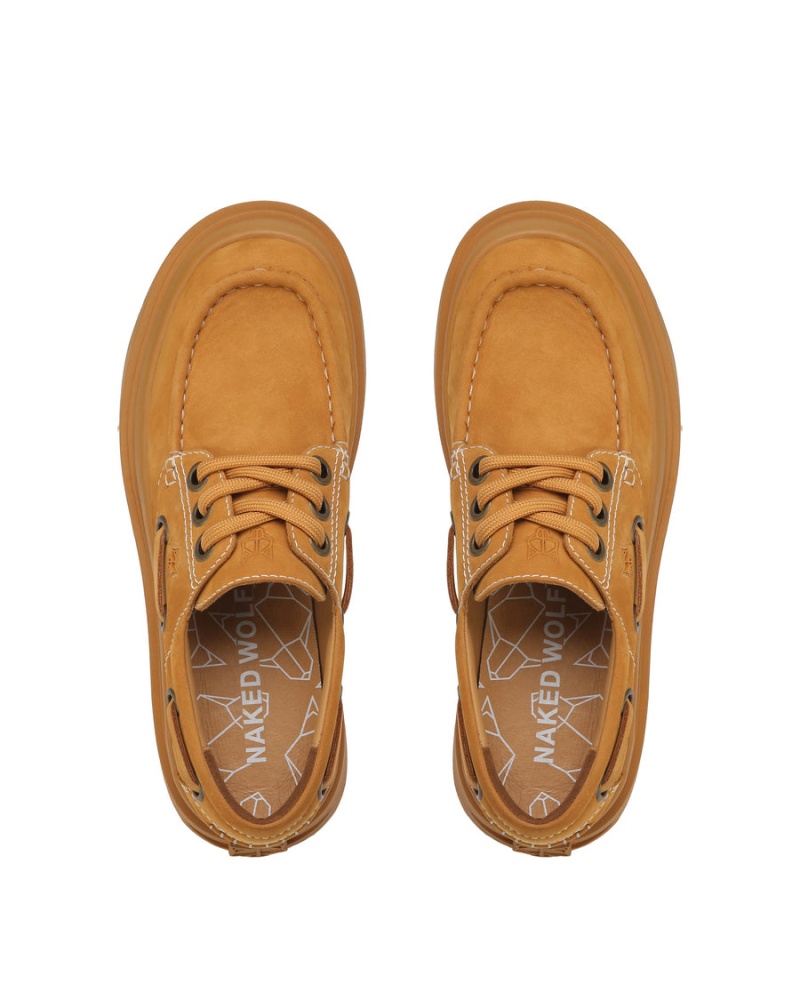Naked Wolfe Dock Loafers Heren Bruin | RPF573AL