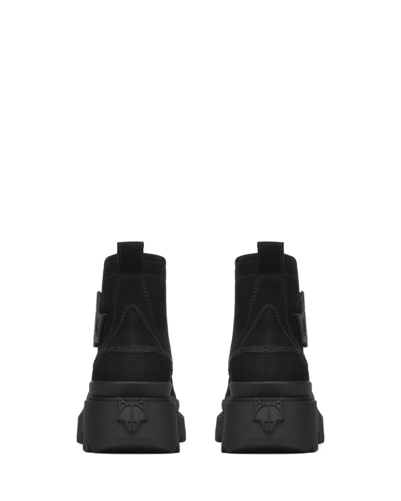Naked Wolfe Drago Nubuck Laarzen Heren Zwart | AFU2834PI