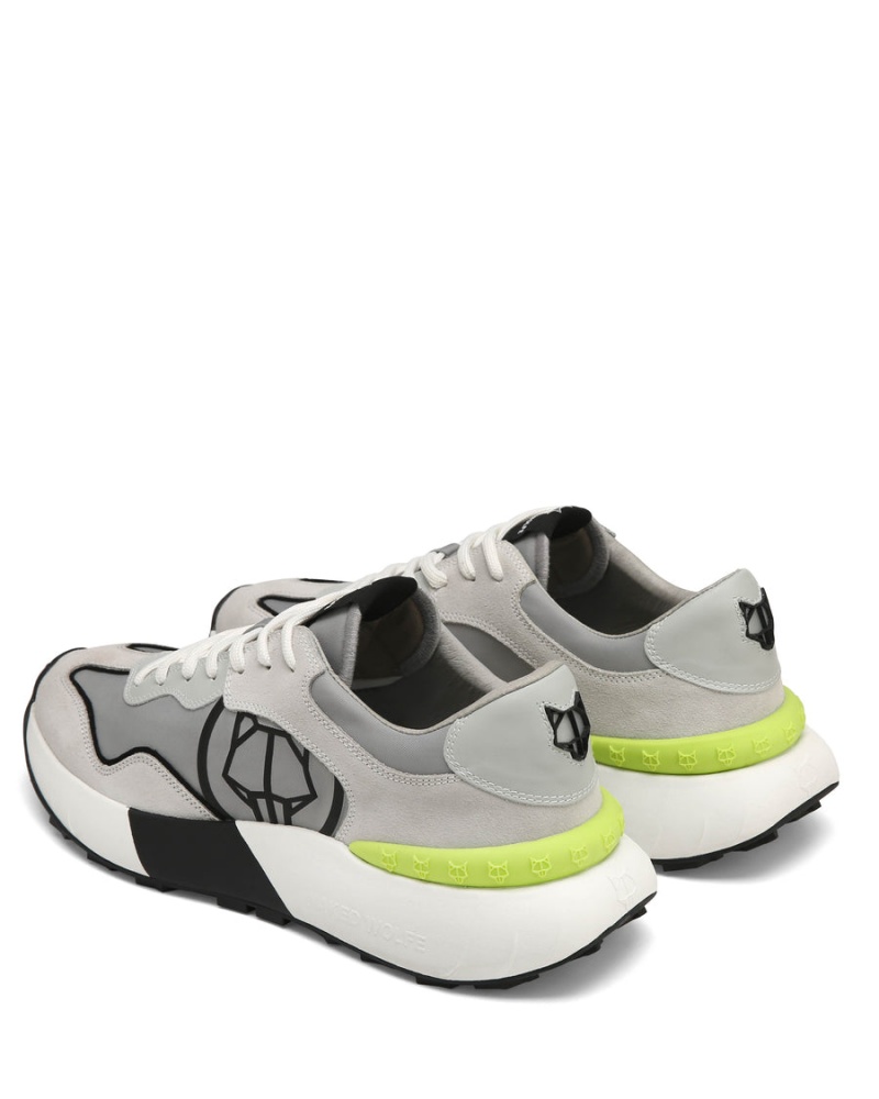 Naked Wolfe Drought Sneakers Heren Grijs | FSC976KI