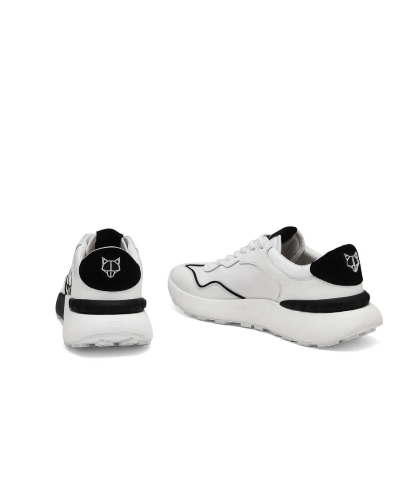 Naked Wolfe Drought Sneakers Heren Wit Zwart | LBM4866DM