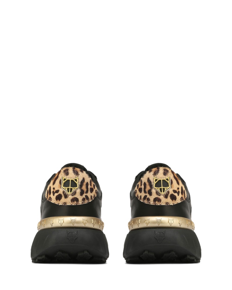 Naked Wolfe Drought Sneakers Heren Zwart Goud | PZD4225WZ