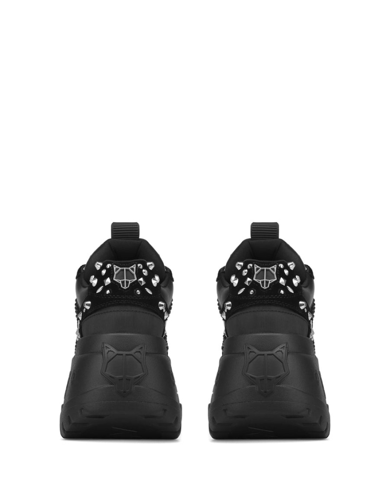 Naked Wolfe Fantasy Diamonds Sneakers Dames Zwart | VAK1765VW