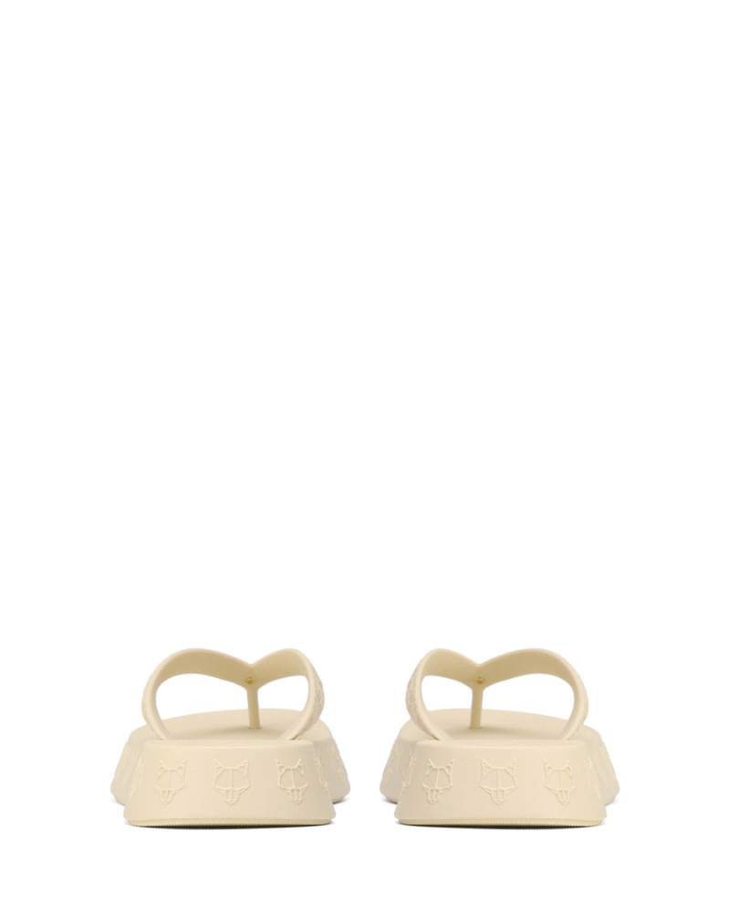 Naked Wolfe Holiday Sandalen Dames Beige Wit | VBY3861EQ