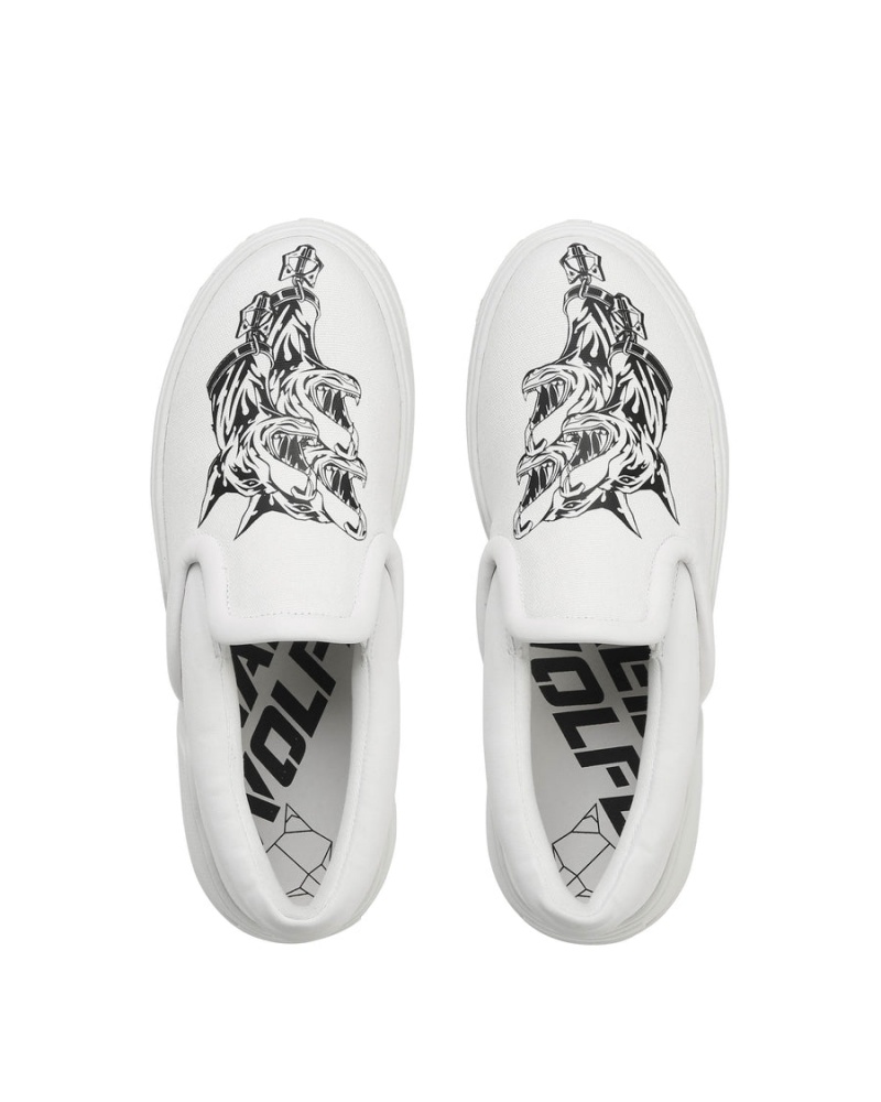 Naked Wolfe Killer Sneakers Heren Wit | SYK291RC