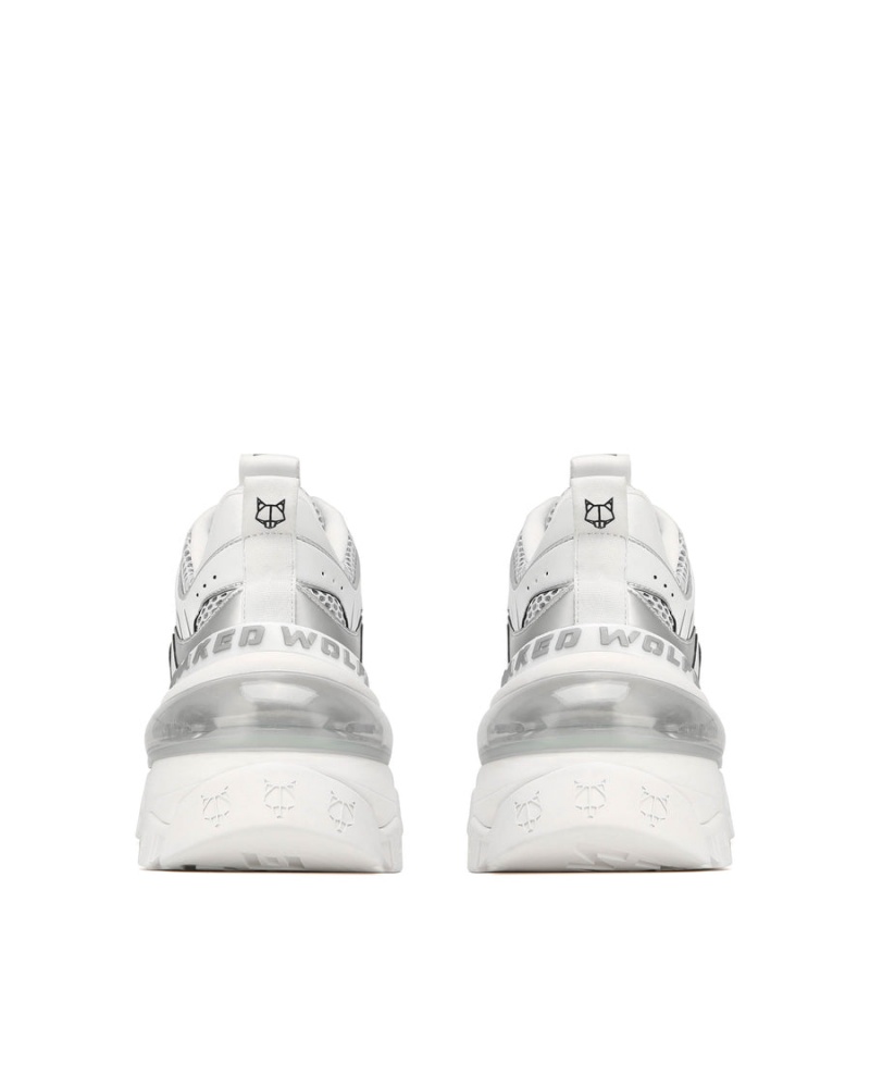 Naked Wolfe Shadow Sneakers Dames Wit | MNX6834MR