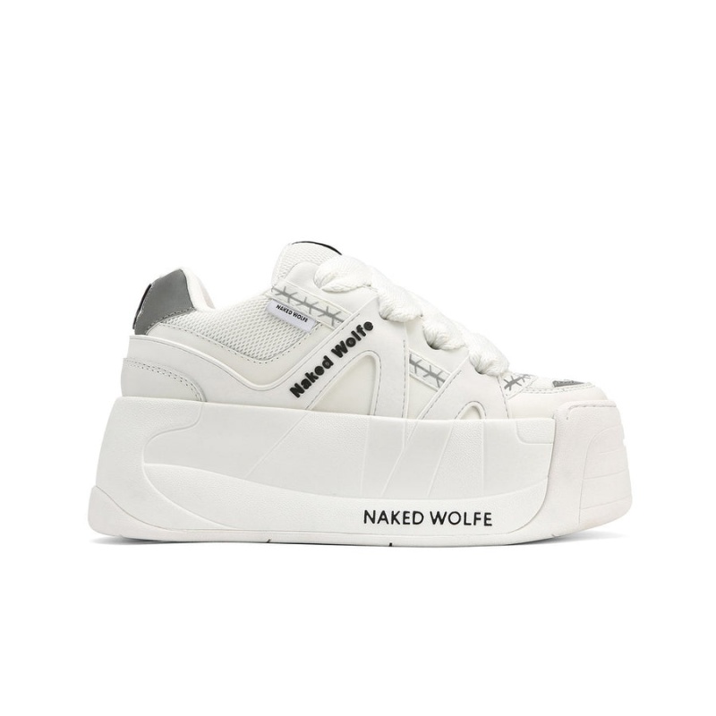 Naked Wolfe Slider Sneakers Dames Wit | RYP2824VP