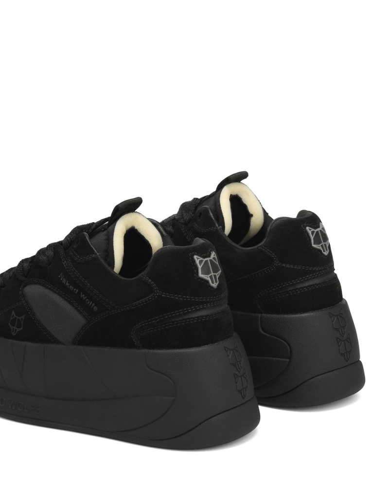 Naked Wolfe Snatch Double Sneakers Dames Zwart | JQR1348SG