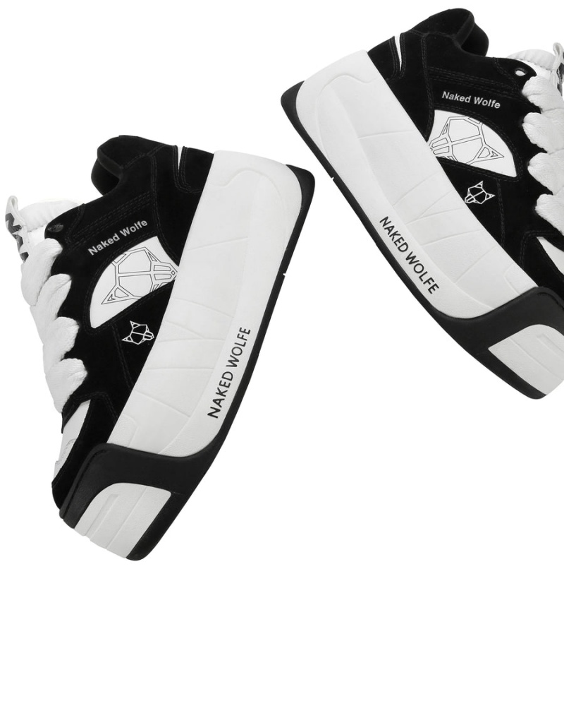 Naked Wolfe Snatch Sneakers Dames Zwart | NKD109MP
