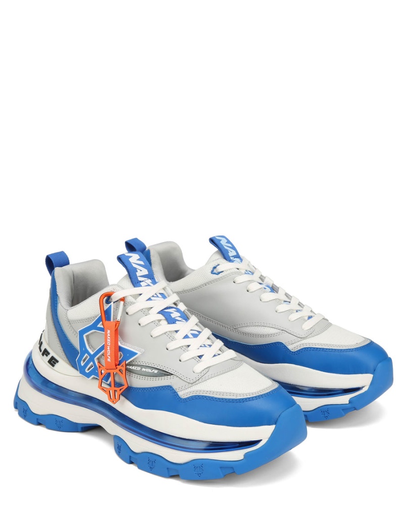 Naked Wolfe Spring Sneakers Heren Blauw | JNH8823LI