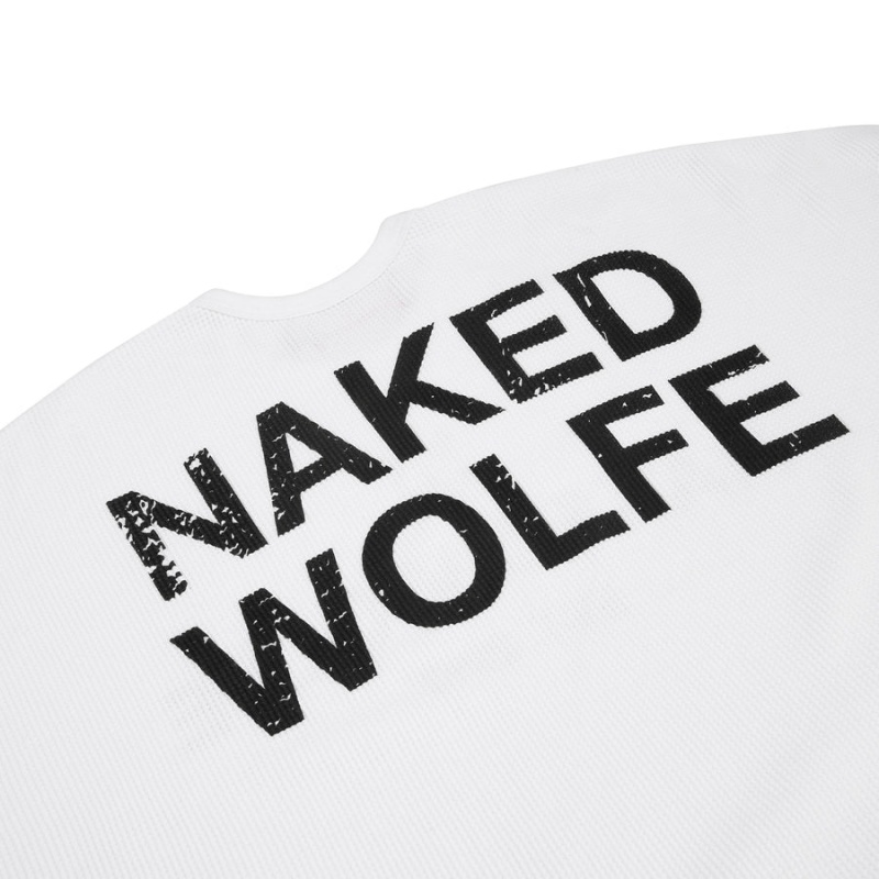Naked Wolfe Thermal Sweatshirts Heren Wit | YME8339HU