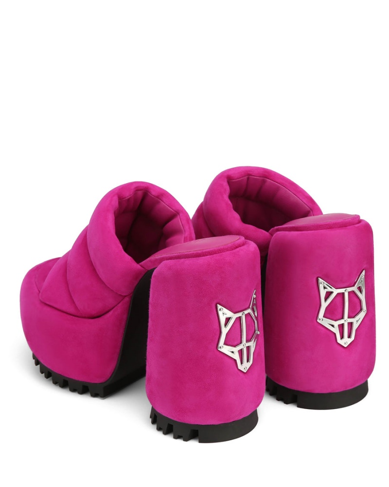 Naked Wolfe Wild Suede Hakken Sandalen Dames Roze | OLG3548QG