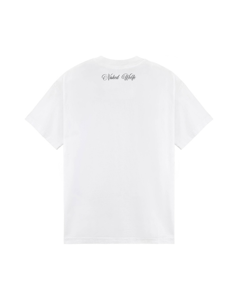 Naked Wolfe Wolfe T-shirts Heren Wit | NIF5714ZD